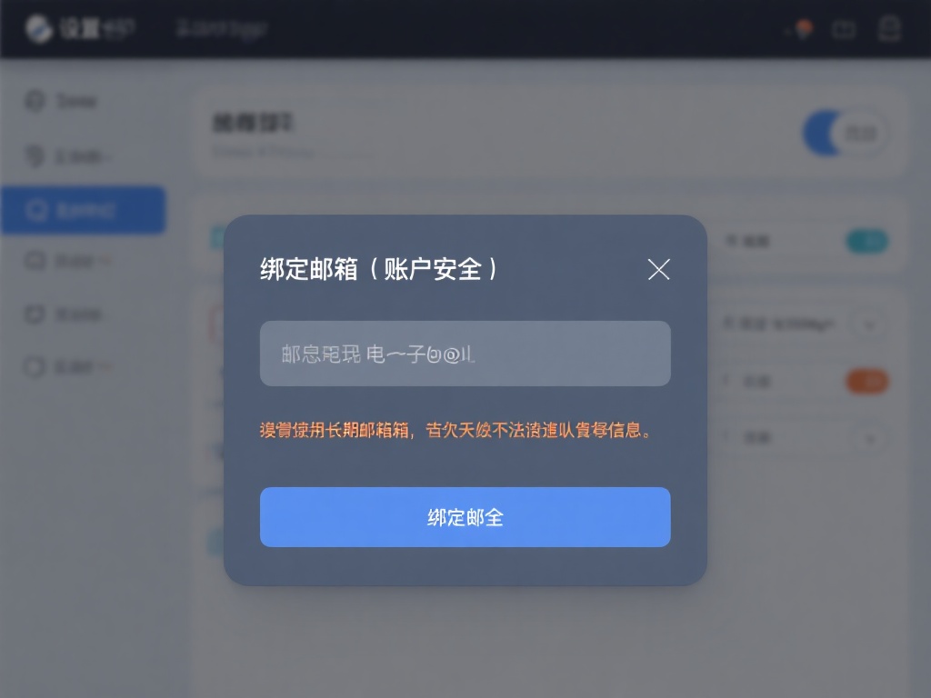 输入邮箱地址
在设置页面中，找到“绑定邮箱”或“